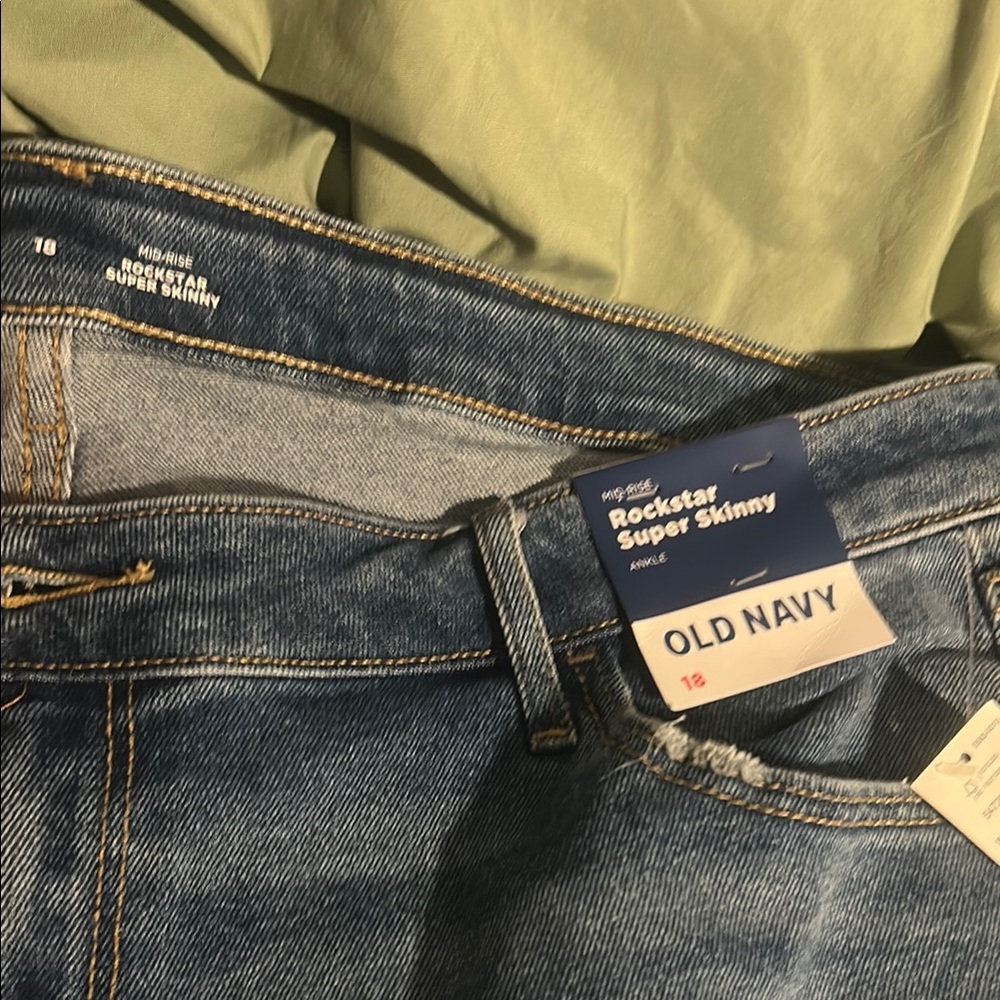 Old Navy Blue Skinny Jeans Classic Style